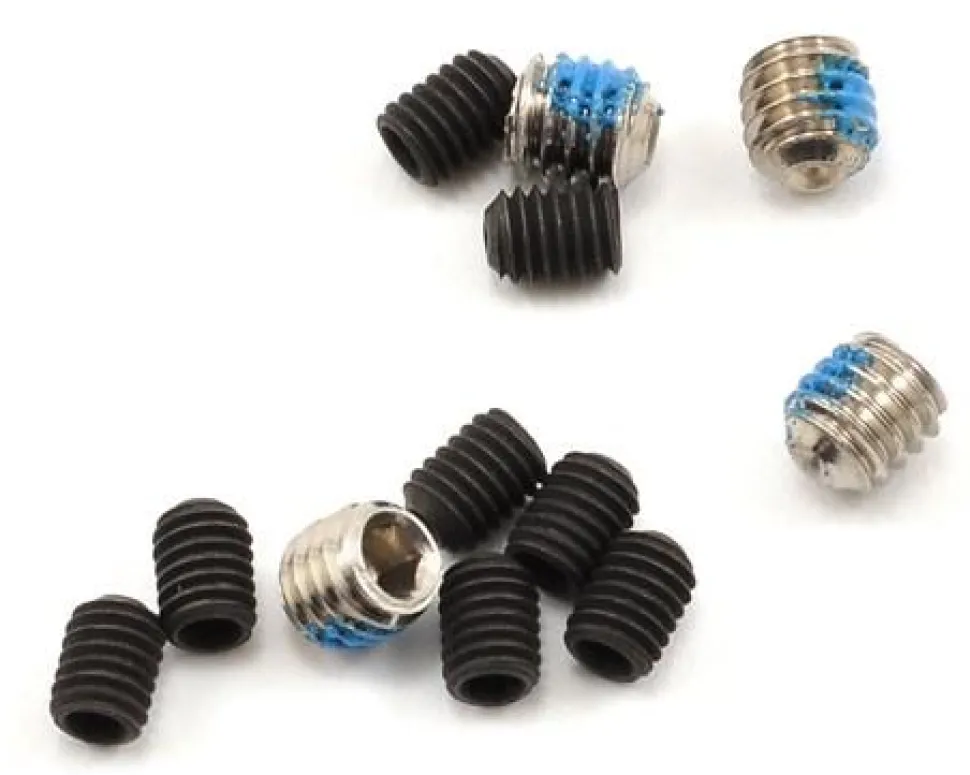 Set (Grub) Screws, 3X4Mm (8)/ 4X4Mm (Stainless) (4) - Traxxas