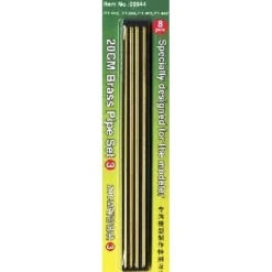 Set n°3 : Tubes en laiton 20cm, 4 types différens - Master Tools