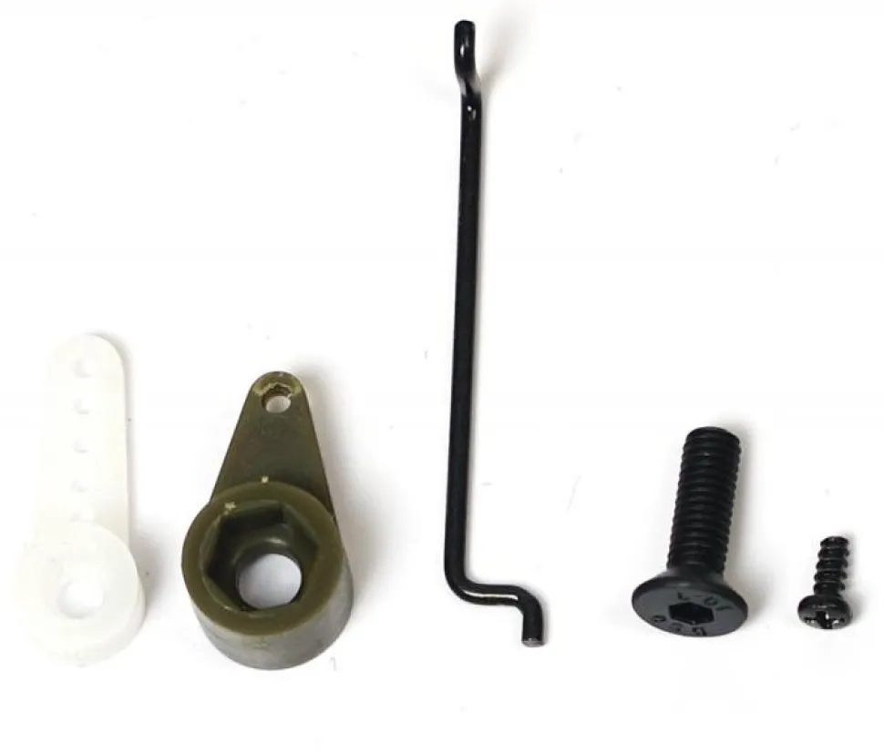 Set palonniers et tringle servo 9g Jeep Willys 1/6 - RocHobby