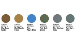 Set Peintures Avions RAF 2ème GM Italeri - Italeri