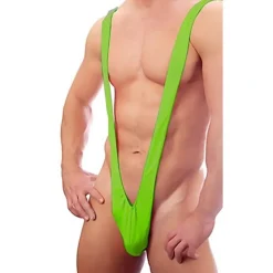 Slip Mankini Vert - RueDeLaFete