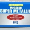 SM-07 Mr. Color Super Metallic - Plate Silver Metallic 2x18ml - Mr Hobby - Gunze