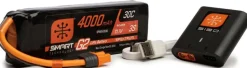 Smart G2 Powerstage Air Bundle 3S 4000mAh LiPo Battery and S120 Charger - Spektrum