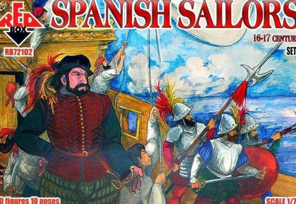 Spanish Sailors, 16-17th century - 1:72e - Red Box - Red Box