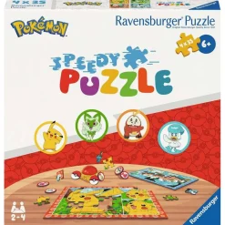 Speedy puzzles 4 x 35 pièces : Pokémon - Ravensburger
