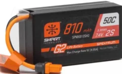 Spektrum 2S Smart G2 Hardcase 7.4V 810mAh 50C LiPo IC2 - Spektrum
