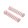 Spring 12.5x60mm 1.13lbs -White (2) (Red Springs) - Axial