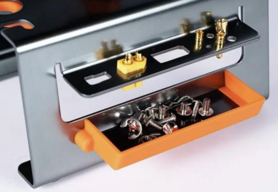 Stand avec Plateau Pivotant Deluxe 1/8 et 1/10e - Fastrax - Noir - Fastrax