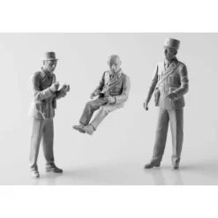 STARTER KIT : Figurines : Officiers de la gendarmerie française in 1:24 - Heller