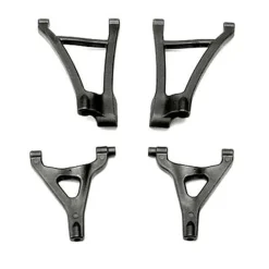 Suspension arm set, front (includes upper right & left and lower right & left arms) (1/16 Slash) - Traxxas