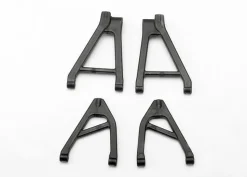 Suspension arm set, rear (includes upper right & left and lower right & left arms) (1/16 Slash) - Traxxas