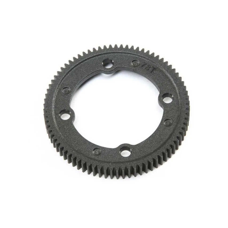 78T Spur Gear, Center Diff : 22X-4 - Losi - TLR