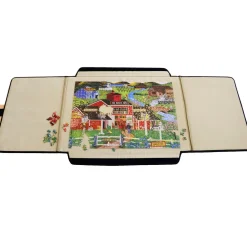 Table de puzzle : tapis en tissu pliable - Master Pieces