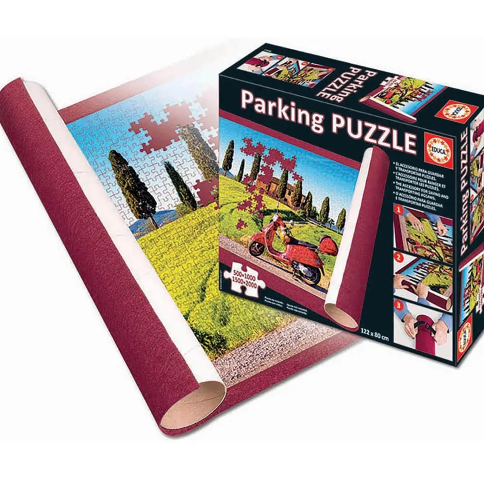 Tapis de puzzle 500 à 2000 pièces : Parking puzzle - Educa