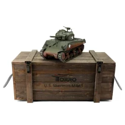 Torro RC M4A3 Sherman 1:16 75mm vert IR Servo - Torro