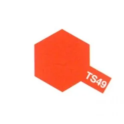 TS49 - Bombe aérosol - 90 ml : Rouge Brillant - Tamiya