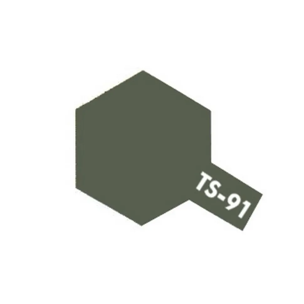 Ts91 - Bombe aérosol - 100ml : Vert Foncé JGSDF - Tamiya