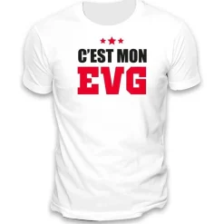 T-Shirt signatures C'est mon EVG avec feutre - RueDeLaFete