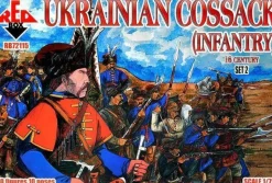 Ukrainian Cossack(infantry)16 cent.Set2 - 1:72e - Red Box - Red Box