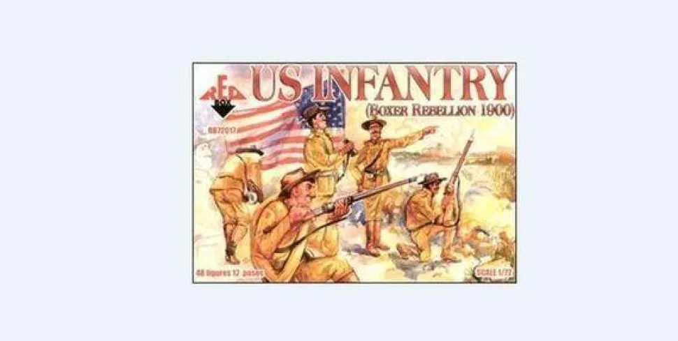 US Infantry, Boxer Rebellion 1900 - 1:72e - Red Box - Red Box