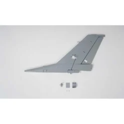 Vertical Fin and Rudder: F-16 Falcon-Gray 80mm EDF - E-flite