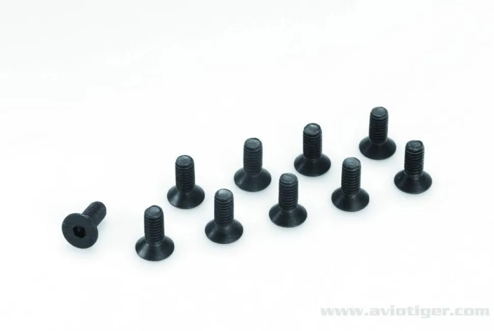 Vis Conique 6 Pan M3X30 Acier (10) - GF-0101-008 - Gforce