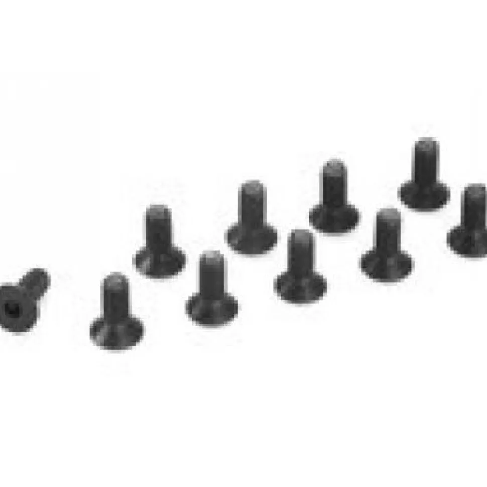 Vis Conique 6 Pan M3X10 Acier (10) - GF-0101-003 - Gforce