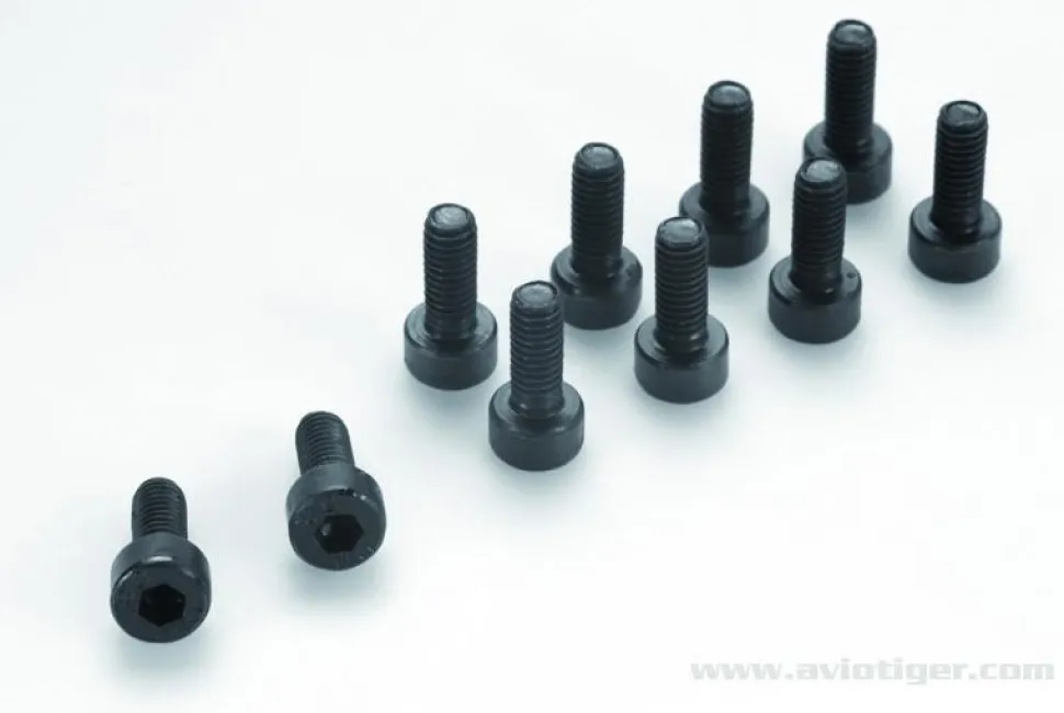 Vis Cyl 6 Pan M4X30 Acier (10) - GF-0100-030 - Gforce