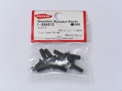 Vis métal M4x15 (10) Tête fraisée - Kyosho