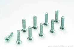 Vis Tete Cone Cruci M3X25 Acier (10) - GF-0171-007 - Gforce