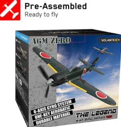 VOLANTEX Mitsubishi Zero 4CH 317mm Brushed avec Gyro EPP RTF - Volantex