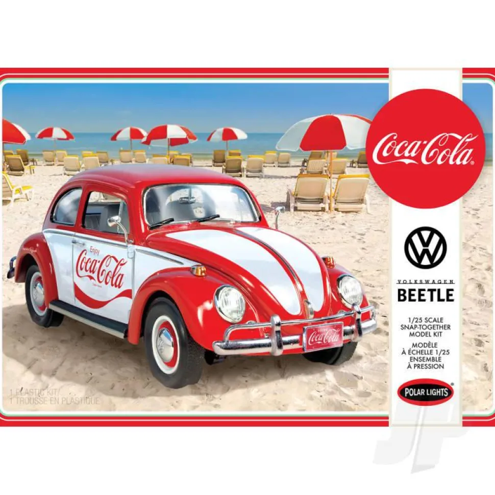 Volkswagen Beetle Snap (Coca-Cola) 2T - Polar Lights
