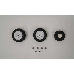 Wheel Set: F-16 Falcon-Gray 80mm EDF - E-flite