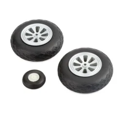 Wheel Set: P-51D 1.2m - E-flite