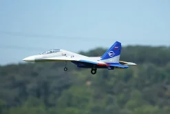 Xfly Jet EDF SU-27 bi-turbine 50mm env 750mm No Tx-Rx-Batt Version Gris - Xfly